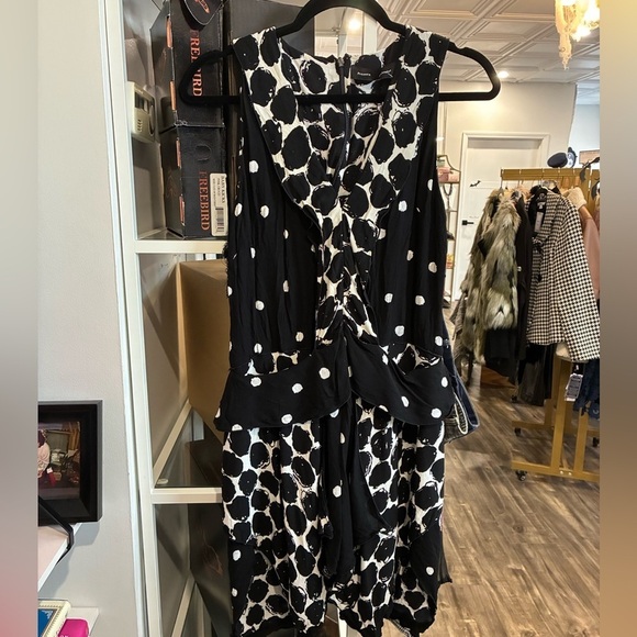 Proenza Schouler Dresses & Skirts - Proenza Schouler black and white spotted dress